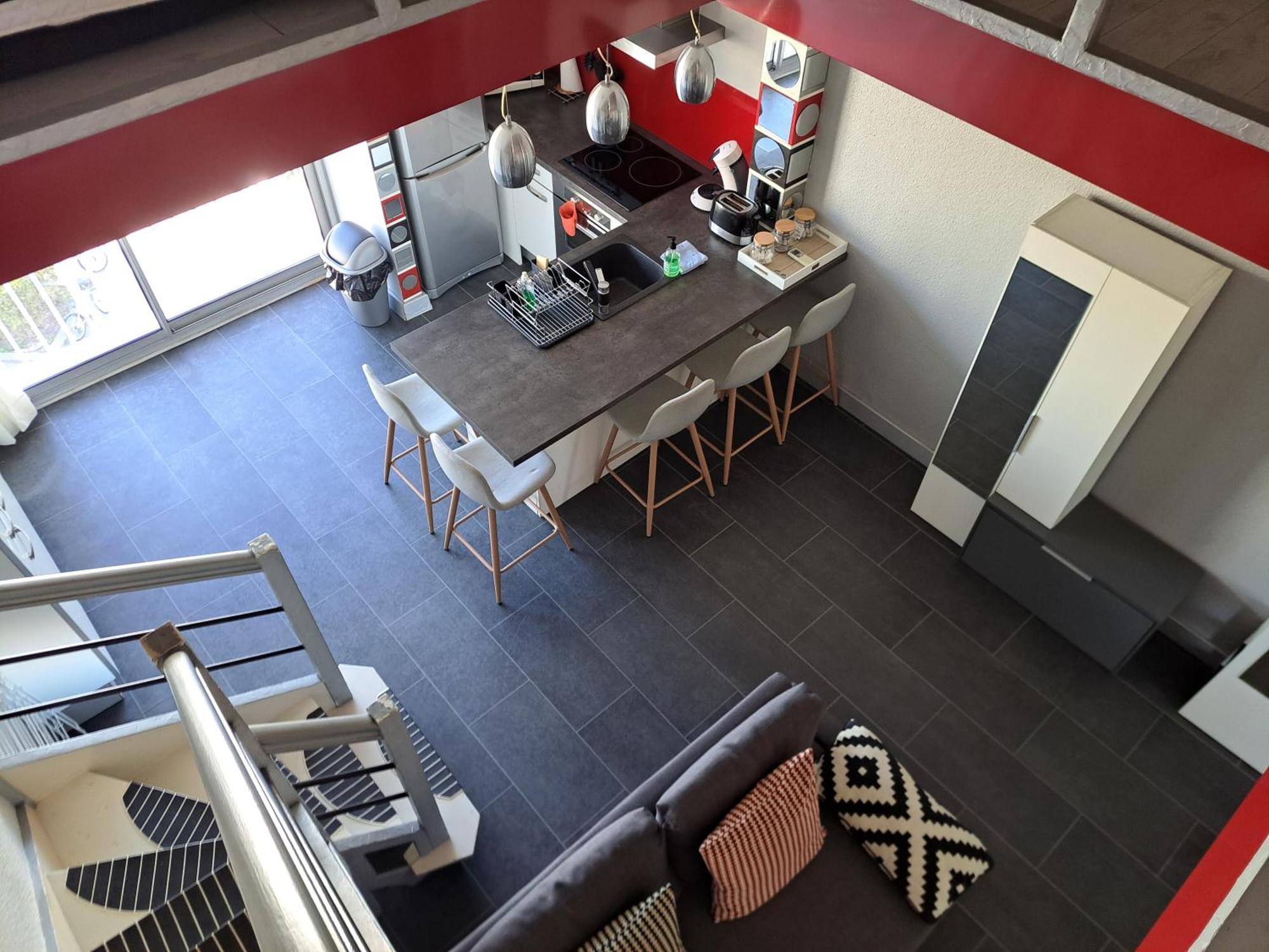 Port Brescou, T3 En Duplex Climatise, Superbe Vue Sur Le Port Apartment Agde Exterior photo