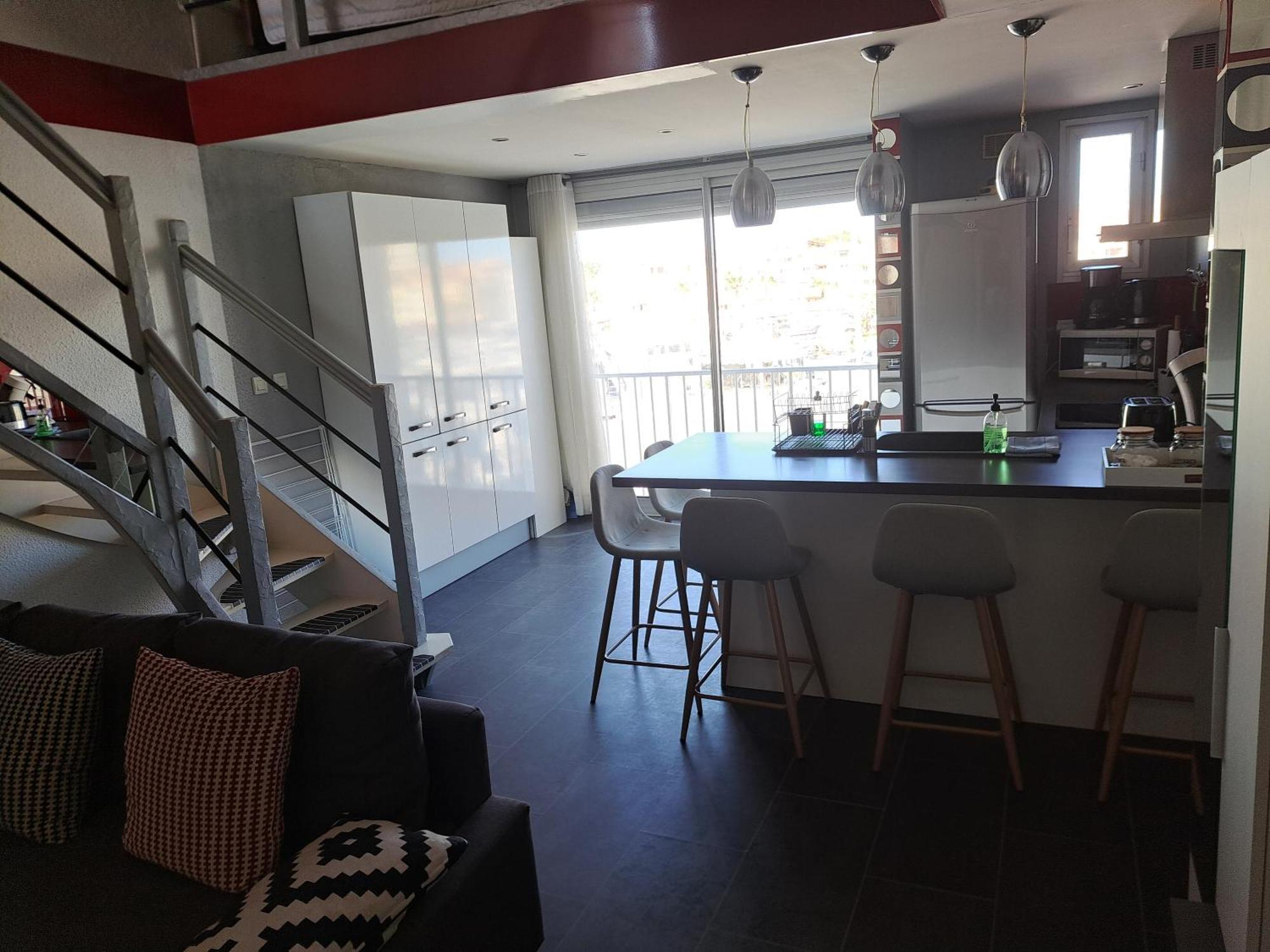 Port Brescou, T3 En Duplex Climatise, Superbe Vue Sur Le Port Apartment Agde Exterior photo